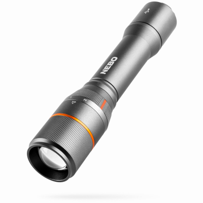 Nebo NEB-FLT-0020 DAVINCI Handheld Flashlight, 2000 mAh, Lithium-Ion Battery, LED Lamp, 2000 Lumens Black