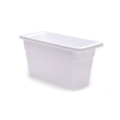 Rubbermaid Home 2862-RD-WHT 2862rd White Ice Cube Bin, 6-1/8 Inch 5-1/4  Inch By 12-3/4 in H, Plastic, White, Dishwasher Safe: Yes: Ice Cube Trays &  Holders (071691286219-1)