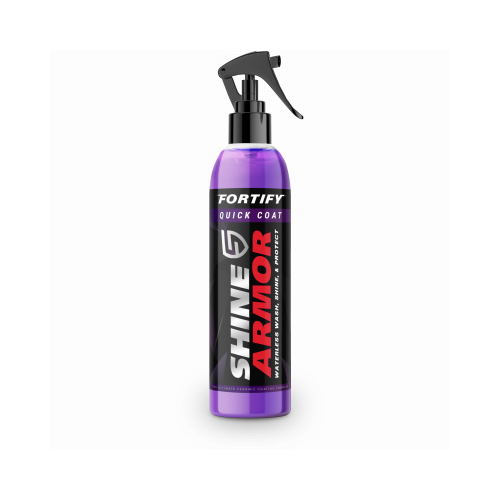 Shine Armor SHINE-MC12/4 Auto Waterless Wash, Shine and Protect Fortify Quick Coat 8 oz