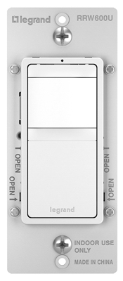 Legrand RRW600UTCCCV4 Switch Radiant 15 amps Motion Sensor Ivory, Light Almond, White Ivory, Light Almond, White