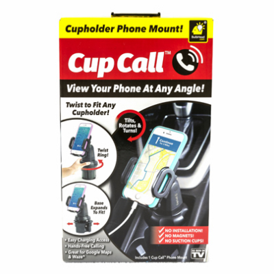 Bulbhead 13942-6 Cell Phone Holder Cup Call Plastic