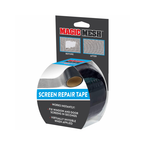Magic Mesh MM401112 Screen Repair Tape As Seen on TV Gray