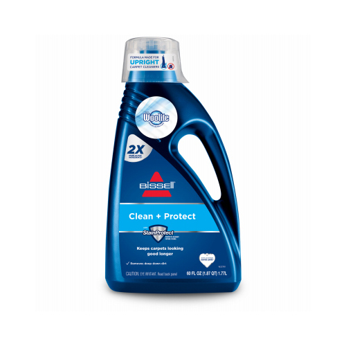 BISSELL 62E52 Carpet and Upholstery Cleaner Deep Clean + Protect 60 oz Liquid Concentrated