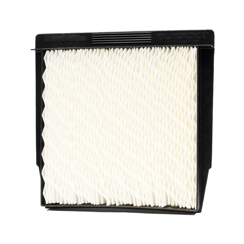 Wick Filter, 9 in L, 1-1/2 in W, Plastic Frame, White