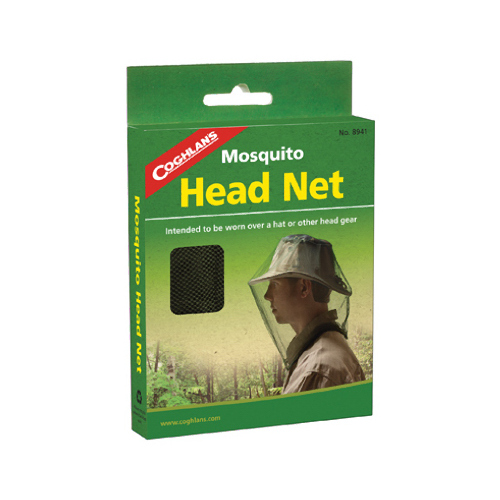 Coghlan's 8941 Mosquito Head Net, Snug Fit Black