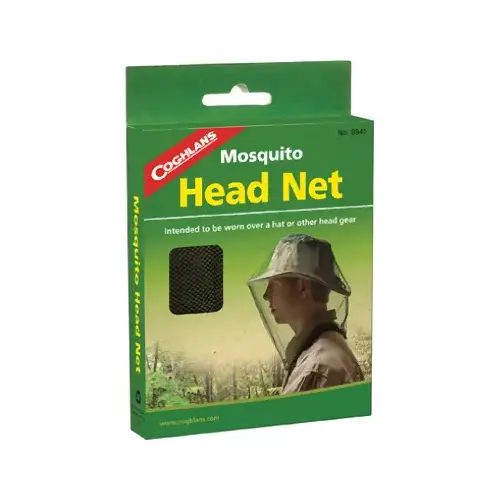 Coghlan's 8941 Mosquito Head Net, Snug Fit Black