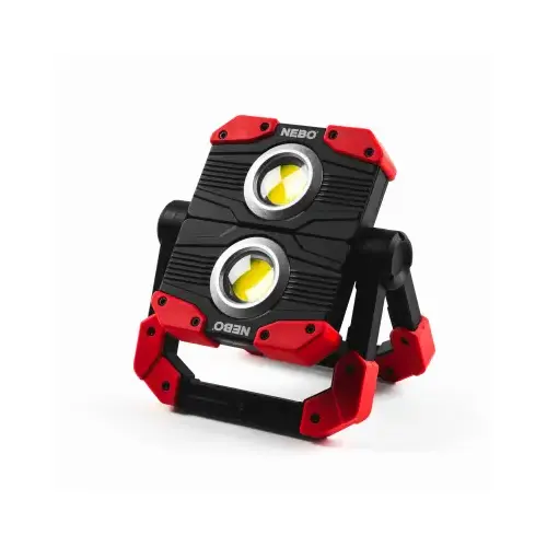 Nebo NEB-WLT-0015 Work Light Omni 2K 2000 lm COB Rechargeable Handheld Red & Black