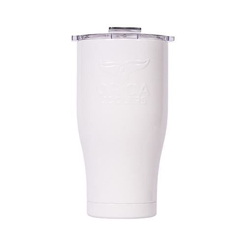 Chaser Series Tumbler, 27 oz Capacity, Stainless Steel, Pearl