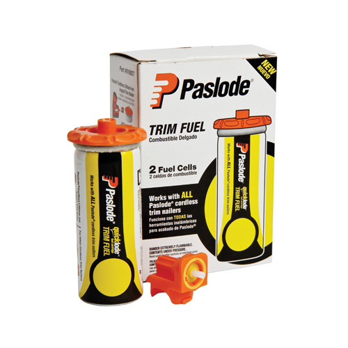 Paslode 816007 Trim Fuel, Universal, Yellow, For: Cordless Finish Nailers - pack of 2