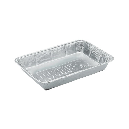 er 6415 Drip Pan, 81/2 in L, 6 in W, Aluminum pack of 10