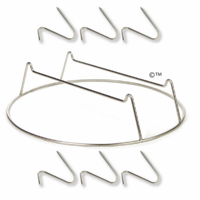 Gateway Drum Smokers 10655 Rib Hanging Kit Gateway Drum Smokers Stainless Steel Silver