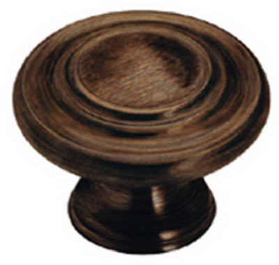 Amerock BP1586ORB 1-5/16" (33 mm) Diameter Inspirations Cabinet Knob Oil Rubbed Bronze Finish