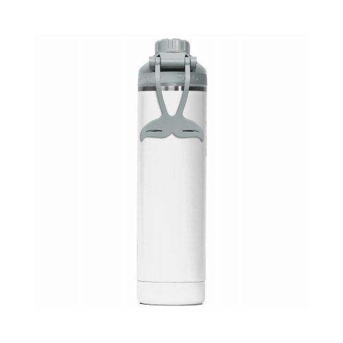 ORCA ORCHYD22PEWHGY Hydra Series Bottle, 22 oz Capacity, 18/8 Stainless Steel/Copper, Pearl/White, Powder-Coated
