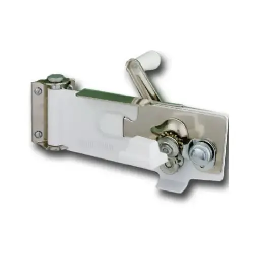 SWING-A-WAY 609WH Can Opener White Steel Manual Wall Mount White