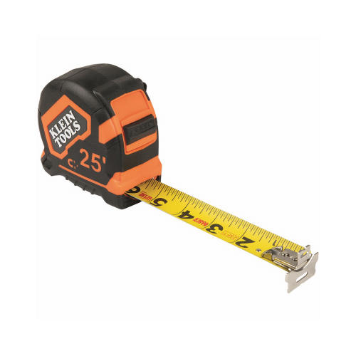 Klein Tools 9225 Measuring Tape 3.43" L X 2.35" W Black/Orange