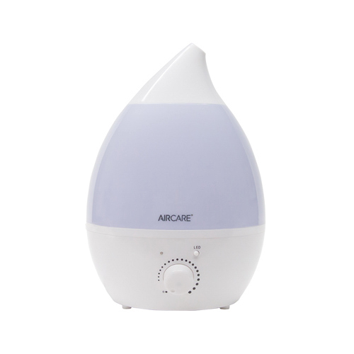 AIRCARE AUV20AWHT Ultrasonic Humidifier Aurora 1 gal 750 sq ft Analog White