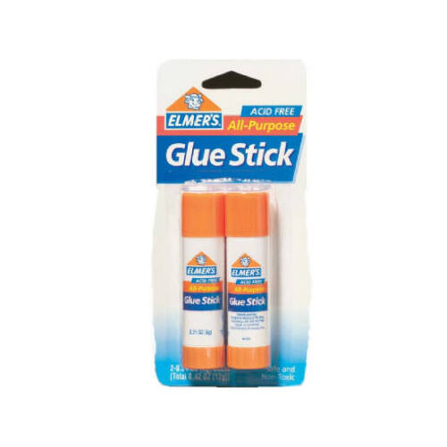 Elmer's E512 All Purpose Glue Stick Medium Strength Polyether 0.21 oz Clear