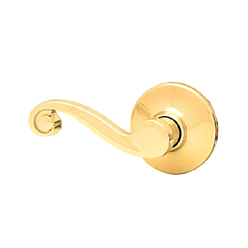 Signature Series Half Inactive/Dummy Lever, Steel, Polished Brass