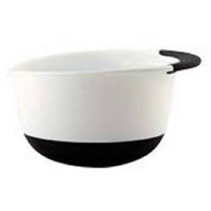 OXO 3pc Plastic Mixing Bowl Set with Black Handles