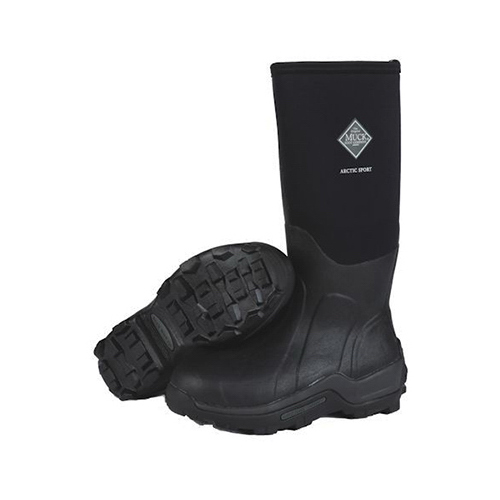 The Original Muck Boot Company ASP-000A-BL-090 Boots Arctic Sport Men's 9 US Black Black