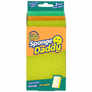 Buy Sponge Daddy Dual Sided Sponge and Scrubber Assorted