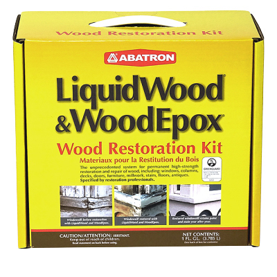 Abatron WR4QKR Abosolv Wood Restoration Kit, 4 qt Box