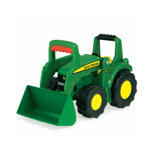 John Deere Toys 46592 Collect N Play Series Big Scoop Toy Tractor, 3 years and Up, Green