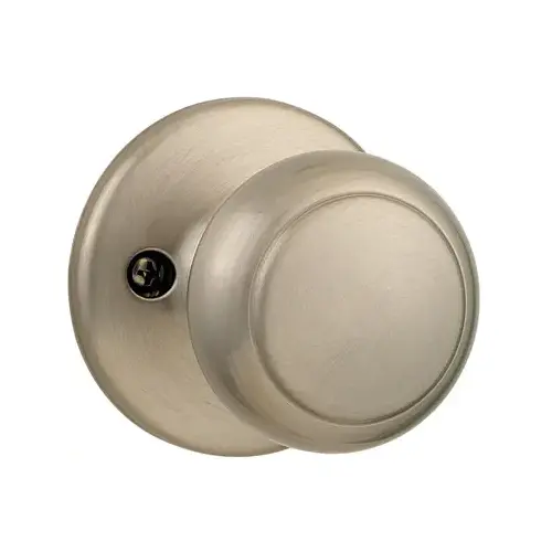 Cove Single Dummy Lock with New Chassis Satin Nickel Finish