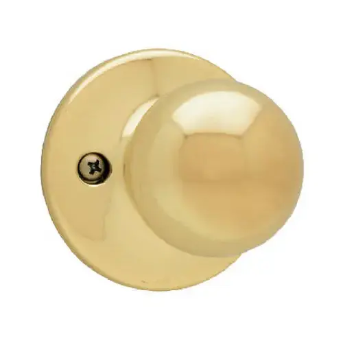 Polo Single Dummy Lock with New Chassis Bright Brass Finish