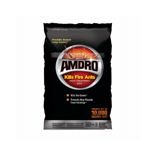 Amdro 100537440-XCP3 Fire Ant Bait Solid, Solid, Characteristic, 5 lb Bag - pack of 3