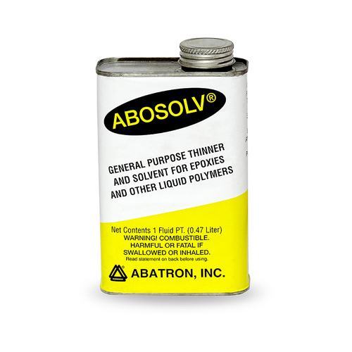 Abatron ASPR Abosolv Wood Repair Solvent, Liquid, Irritating Aromatic, Clear, 1 pt