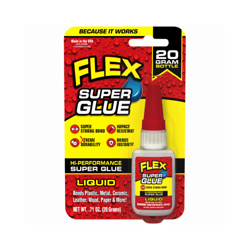 Flex Seal SGLIQB20 GLUE SUPER LIQUID 20G BOTTLE