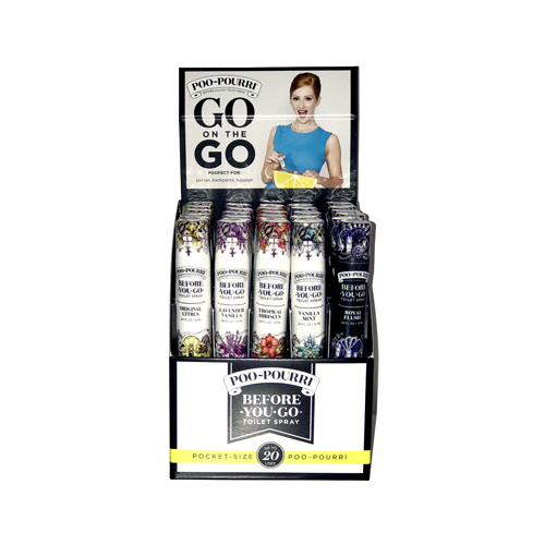Before You Go 10ml Toilet Spray Display - pack of 30