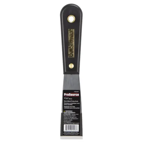 Putty Knife with Rivet, 1-1/4 in W HCS Blade