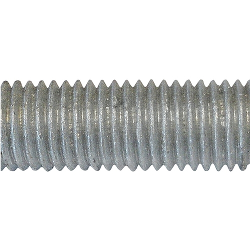 TR-1005 Threaded Rod, 5/8-11 in Thread, 6 ft L, A Grade, Carbon Steel, Galvanized, NC Thread