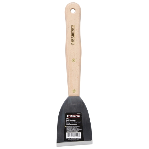 Burn Off Scraper, 3 in W Blade, HCS Blade