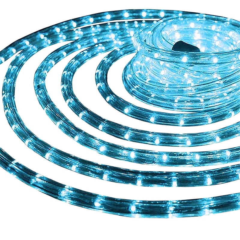 Hometown Holidays 1380-04 Rope Light, 18 ft L, 120 V, 144-Lamp, Blue Light, LED Lamp