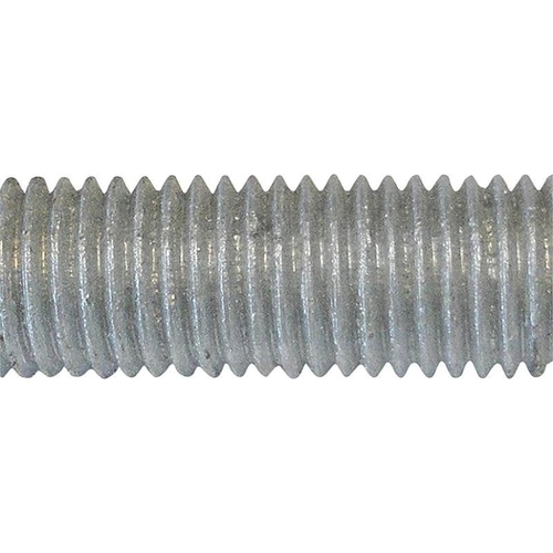PFC 77075 TR-1010 Threaded Rod, 3/4-10 in Thread, 10 ft L, A Grade, Carbon Steel, Galvanized, NC Thread