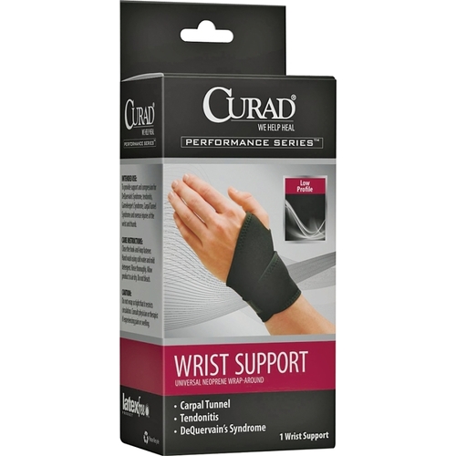 Wrist Support, 7 to 11 in L, Neoprene Bandage