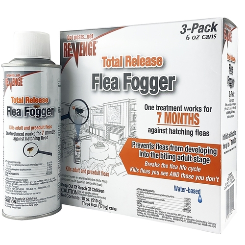 685 Flea Fogger, 6000 cu-ft Coverage Area - pack of 3