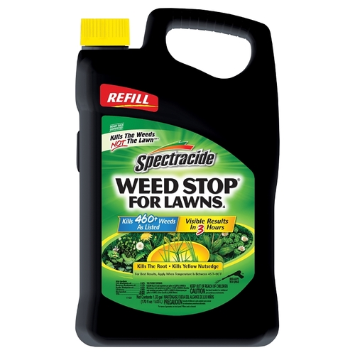 SPECTRACIDE HG-96545 Weed Stop Weed Killer, Liquid, Spray Application, 1.33 gal