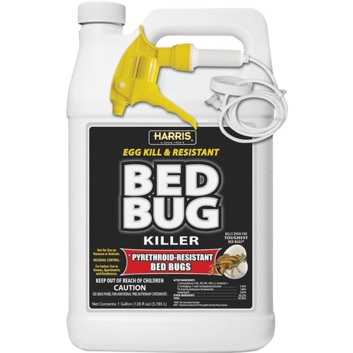 Harris BLKBB-128 Bed Bug Killer, Liquid, Spray Application, 128 oz