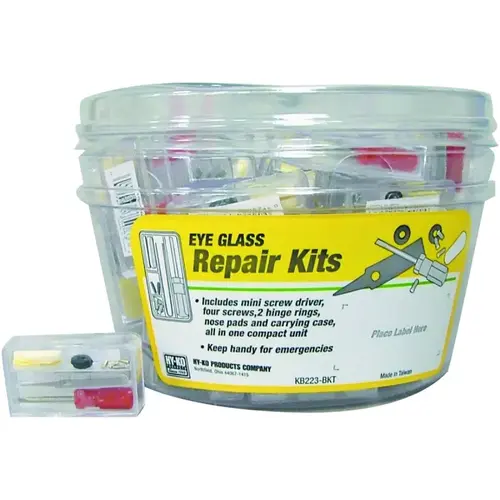 Eyeglass Repair Kit, Plastic