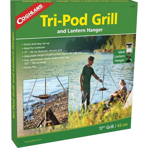 Tri-Pod Grill, Galvanized Steel