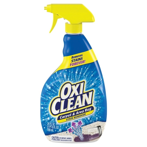 OxiClean 95040 Carpet and Area Rug Stain Remover, 24 oz Bottle, Liquid, Cosmetic, White