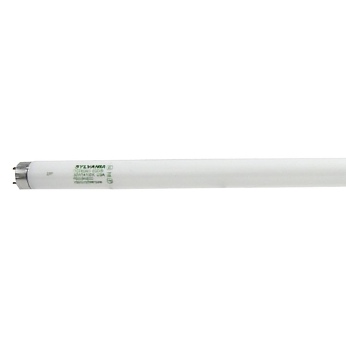 Fluorescent Bulb, 32 W, T8 Lamp, Medium Lamp Base, 2750 Lumens, 4100 K Color Temp, Cool White Light - pack of 2