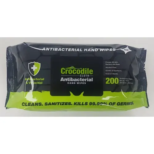 Hand Wipes, 8.7 in L, 7.9 in W - pack of 2000