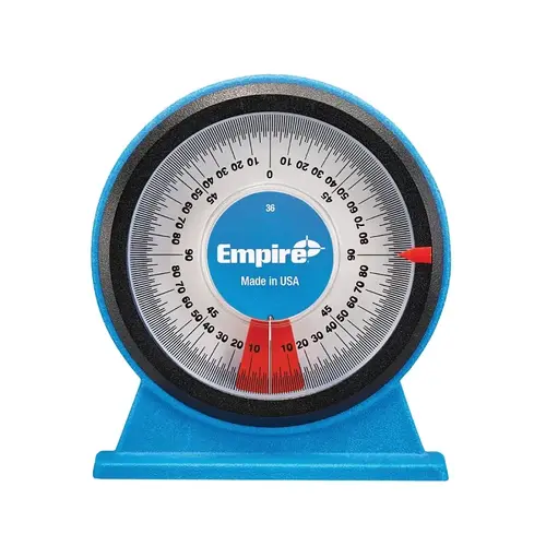 Empire Level 36 Protractor, Magnetic, 1 degree