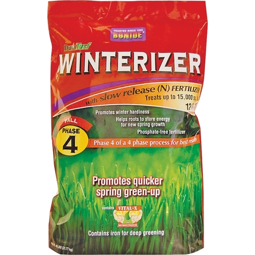 60444 Winterizer, 48 lb, Granular, 12-0-15 N-P-K Ratio