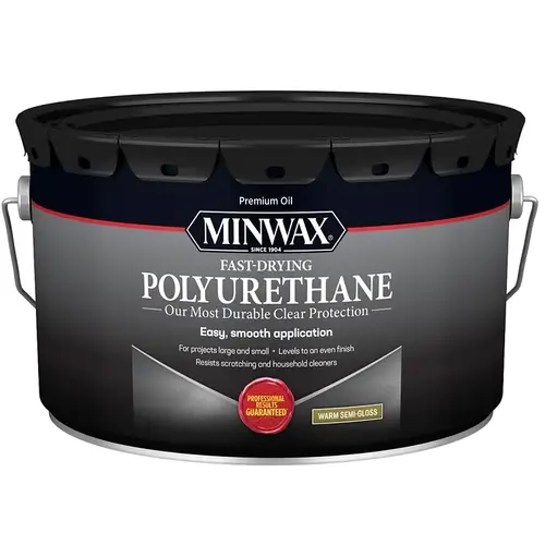 000 Polyurethane, Gloss, Liquid, Clear, 2.5 gal, Can